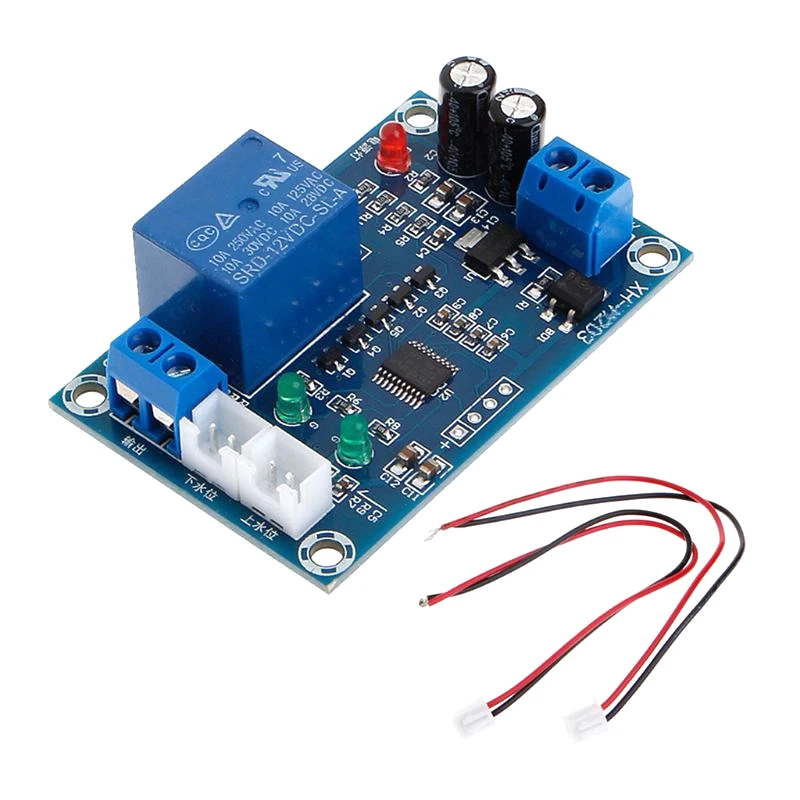 XH-M203 وحدة تحكم في المستوى المياه التلقائي وحدة تحكم في المستوى المياه مفتاح مستوى المياه مستوى وحدة تحكم بمضخة المياه S18 قطرة شي