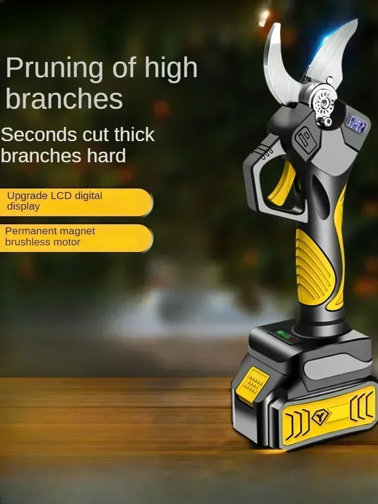110V/220V Powerful Electric Scissors with Lithium Battery for Tree Pruning and Cutting AB