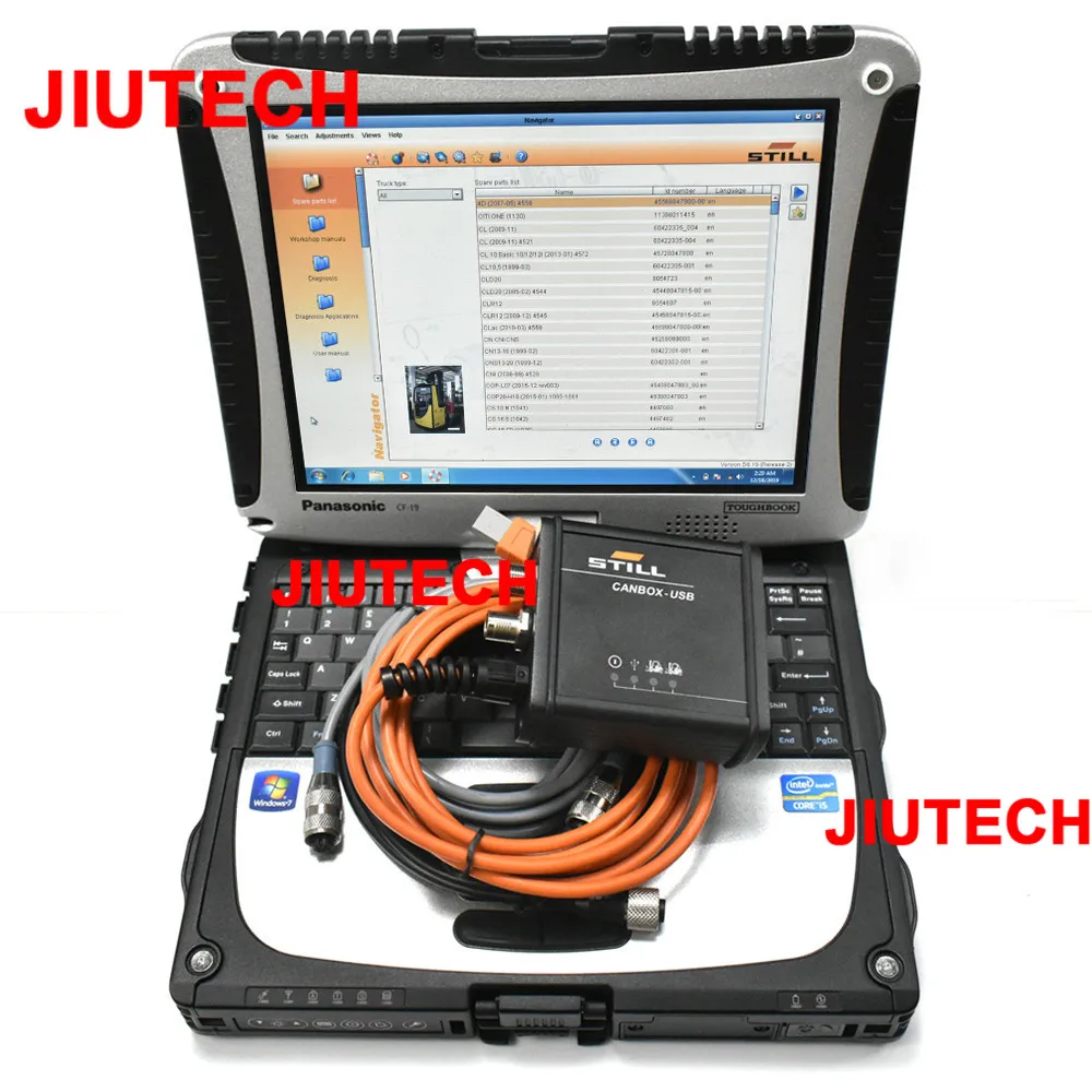 for Judit Incado Box Diagnostic Kit JUDIT 4 Jungheinrich Linde canbox Still forklift Diagnosis scanner canbox doctor STILL+CF19