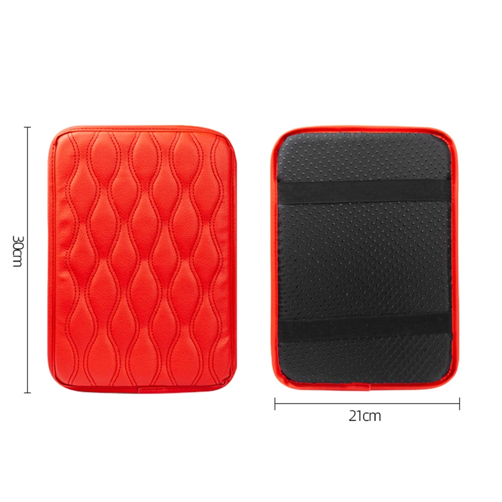 Auto Parts Armrest Box Cushion Waterproof 1 Pc 30*21*2CM Resistant 5 Colors 70g ABS Anti Scratch Car Accessories