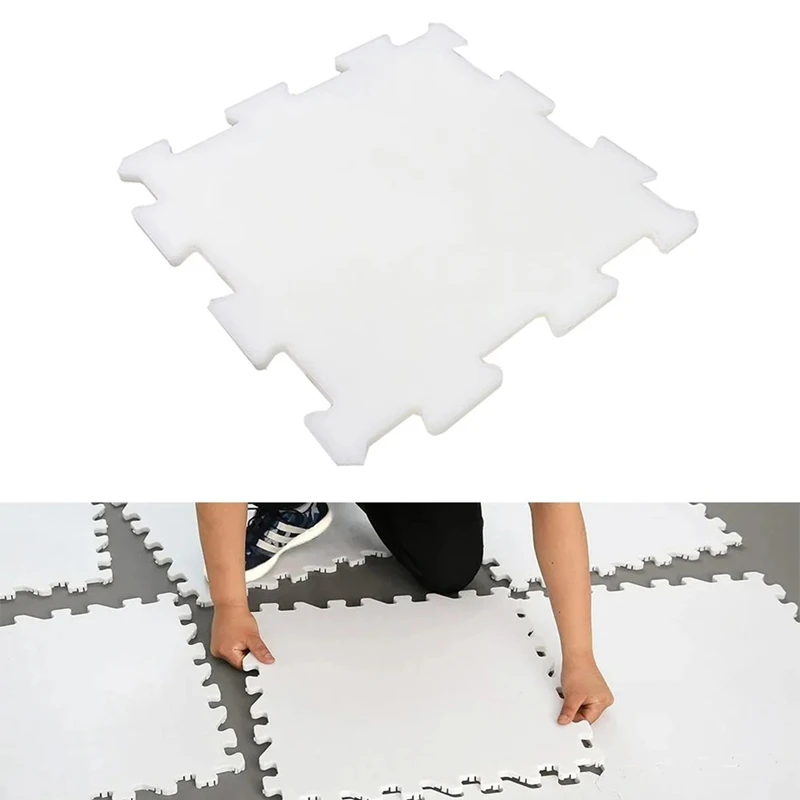 

Expandable Artificial Rink,Spliceable Ice Hockey Training Board, Ice Hockey Floor Mat Training Pad for Gym Home