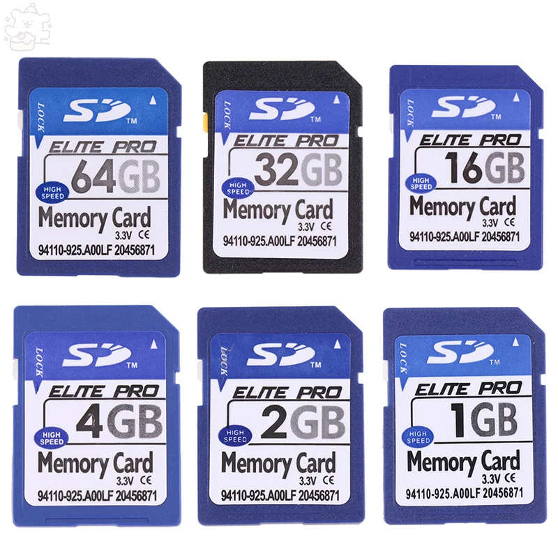 Hot Sale 1GB 2GB 4GB 8GB 16GB 32GB 64GB SD Card ,Secure Digital Flash Memory Card