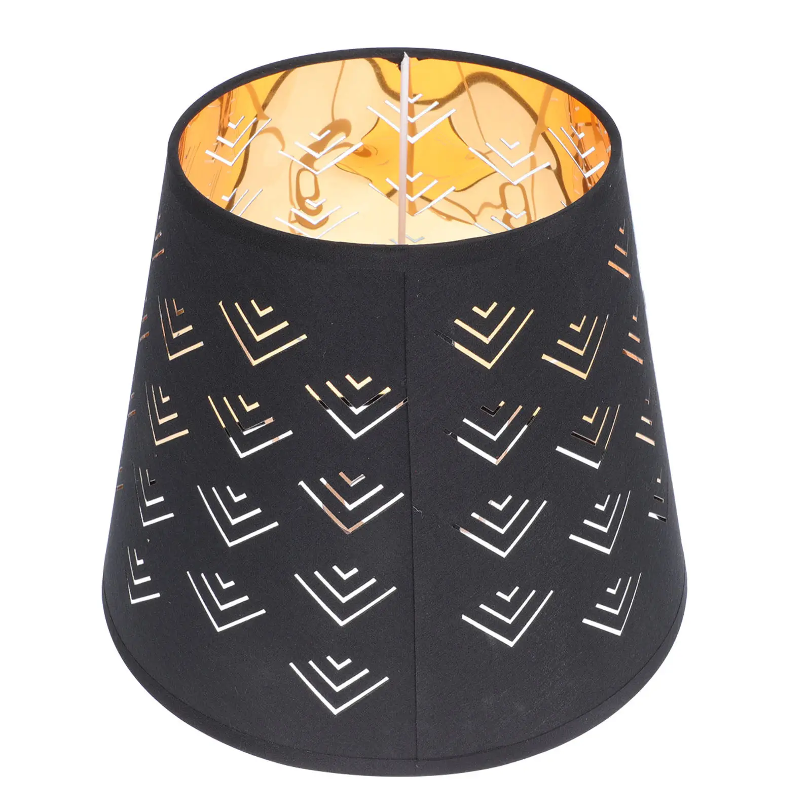 1Pcs Chic Hollow Lampshade High-Quality Cloth Metal Light Shade Suitable for Bedroom Living Room Ceiling Wall Floor Lights Dust