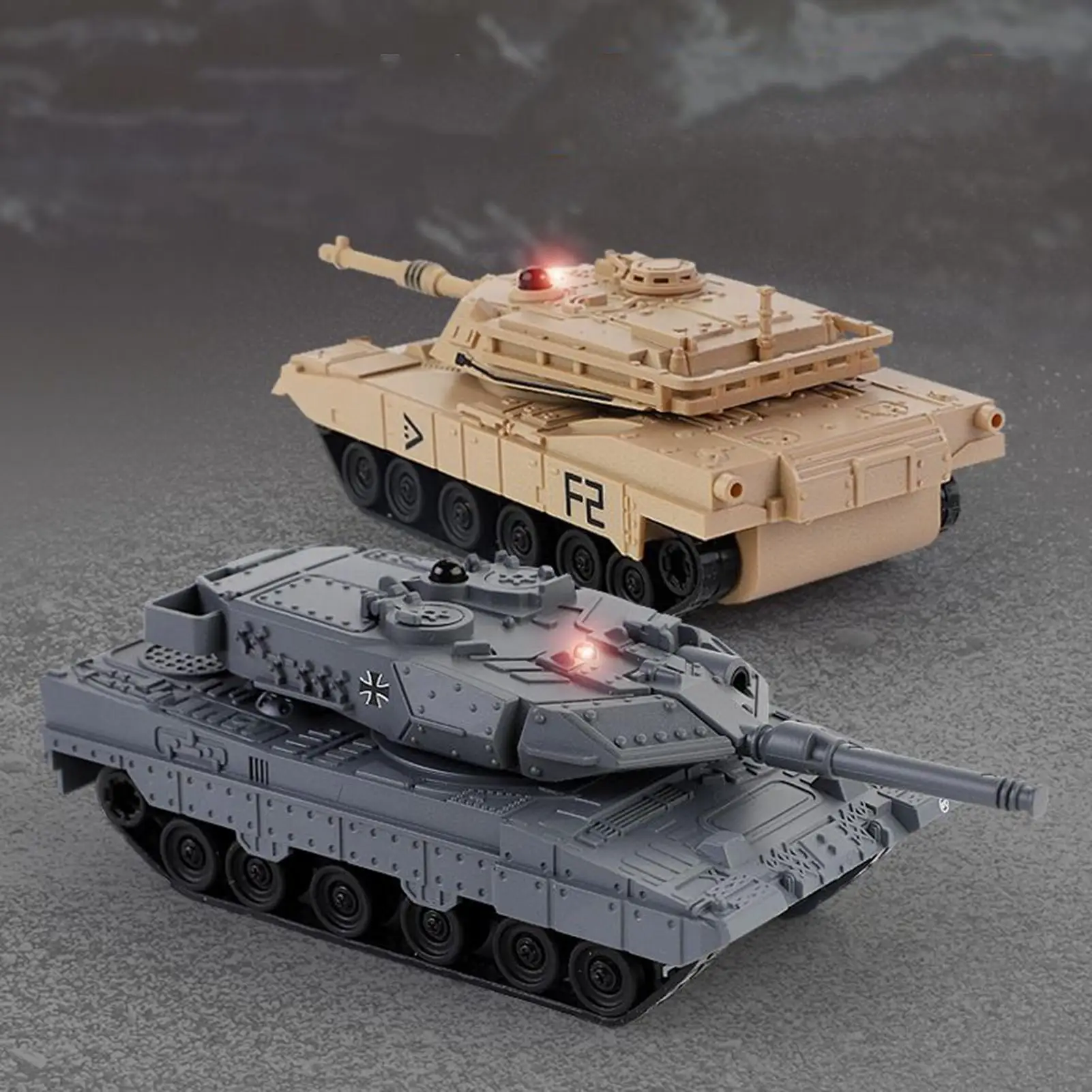 Rc Tank 2,4 GHz Modell wiederaufladbares Modellauto mit 360-Grad-Drehung für Hobby, Rennen, Rennen, Spielen im Freien, Kinder, Erwachsene, Mädchen, Jungen