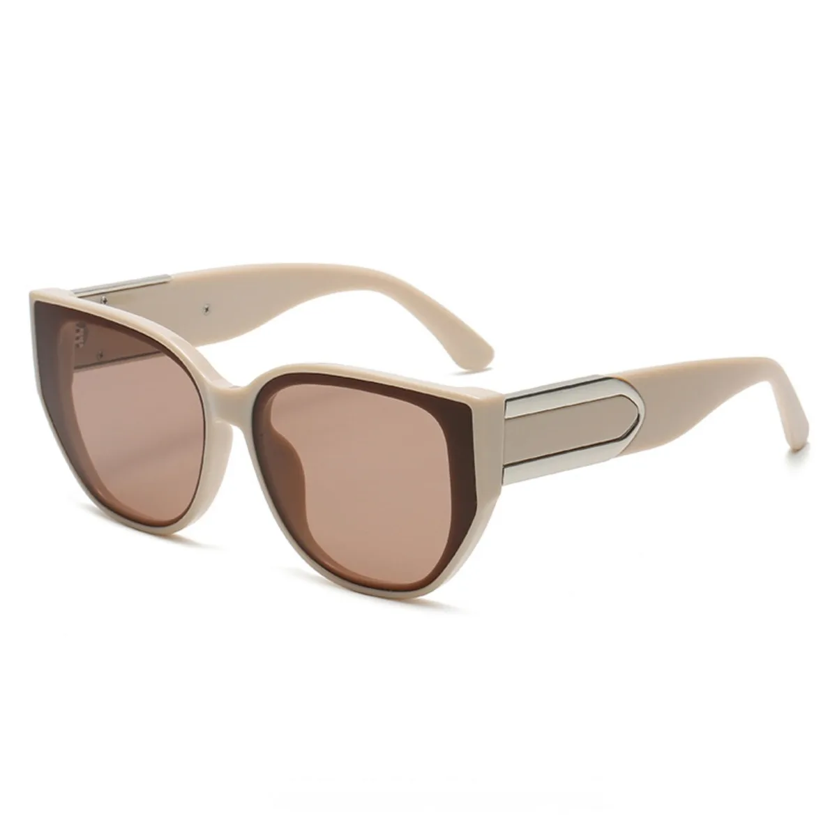 

Fashion Cat Eye Sunglasses F56205 Retro Square Slimming Face UV400 PC Lens Sun Glasses For Driving Beach Party Summer Travel New