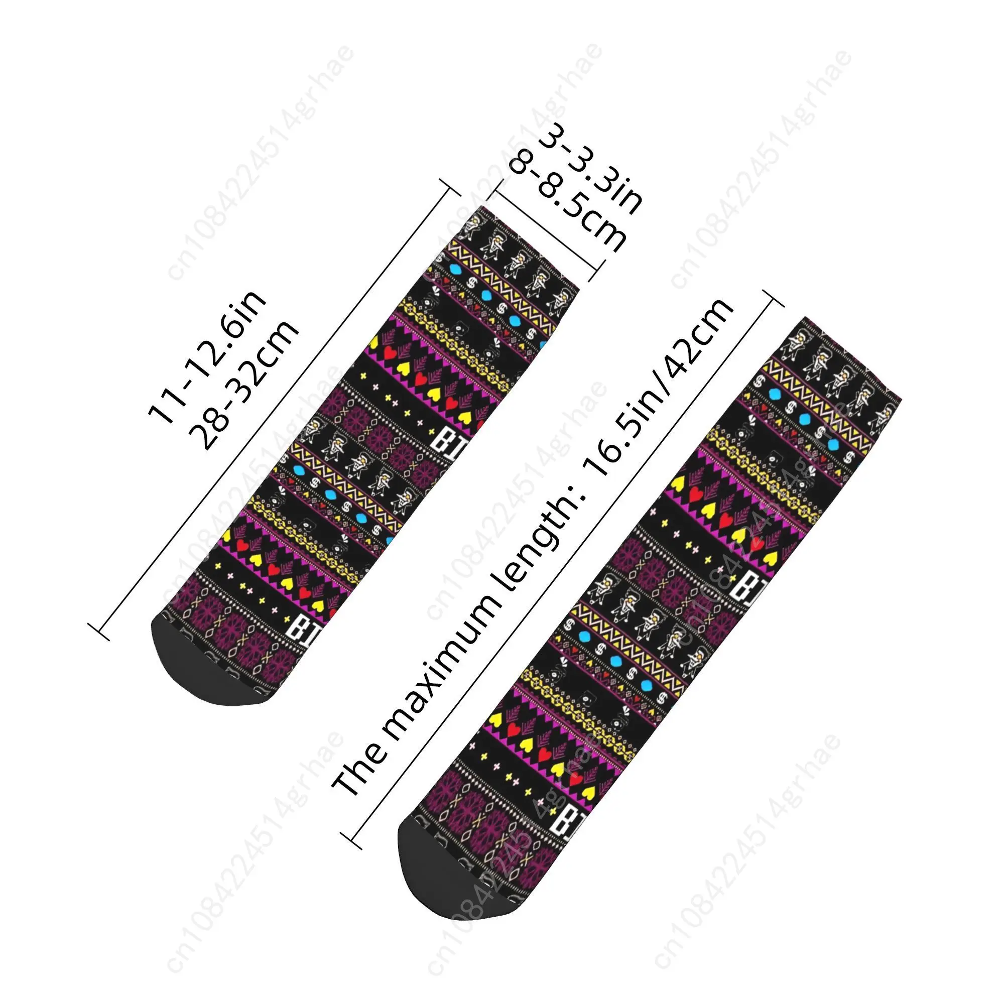 Spamtons BIG SHOT Kromer Krismas Deltarune Ankle Socks  Graphic Socks Spring Non Slip Climbing Breathable Sock For Adults Men