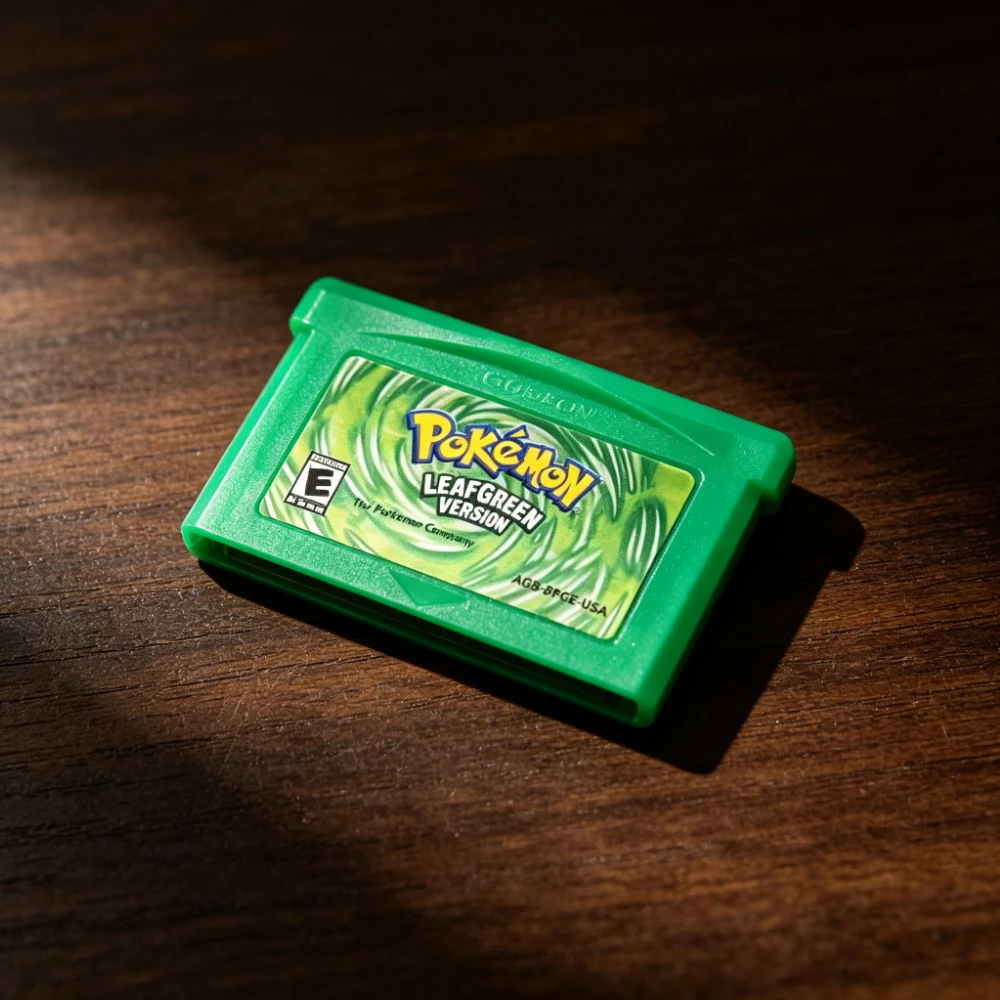 USA Pokémon 32 Bit Video GBA Game Card Bundle English Version Ruby Sapphire Emerald FireRed LeafGreen Gameboy Advance Cartridge view 5