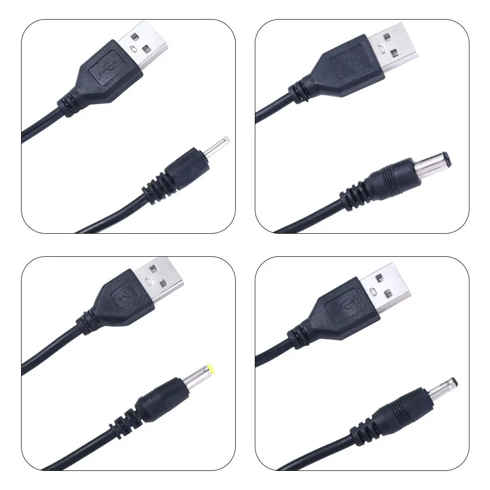 

Extension Cable 5V to 2.1/2.5*0.7/3.5*1.35 5.5mm Cord Connector Power Supply Adapter DC Charging Power Cord Charger Power Cable