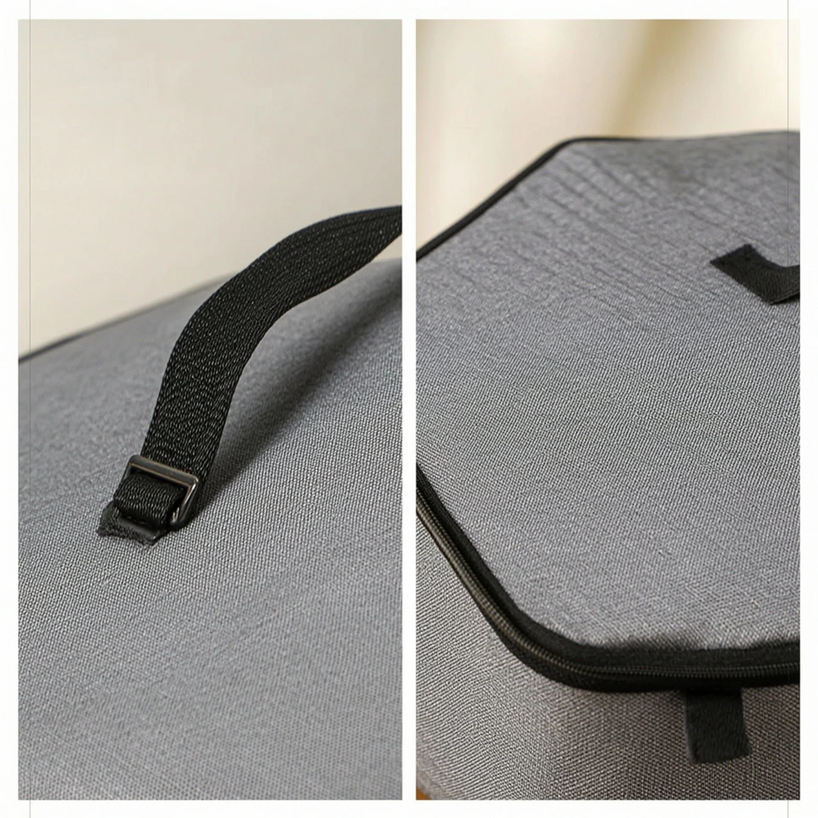 Hat Storage Bag Structured Hat Storage Case Portable Zippered for Travelers, Travel