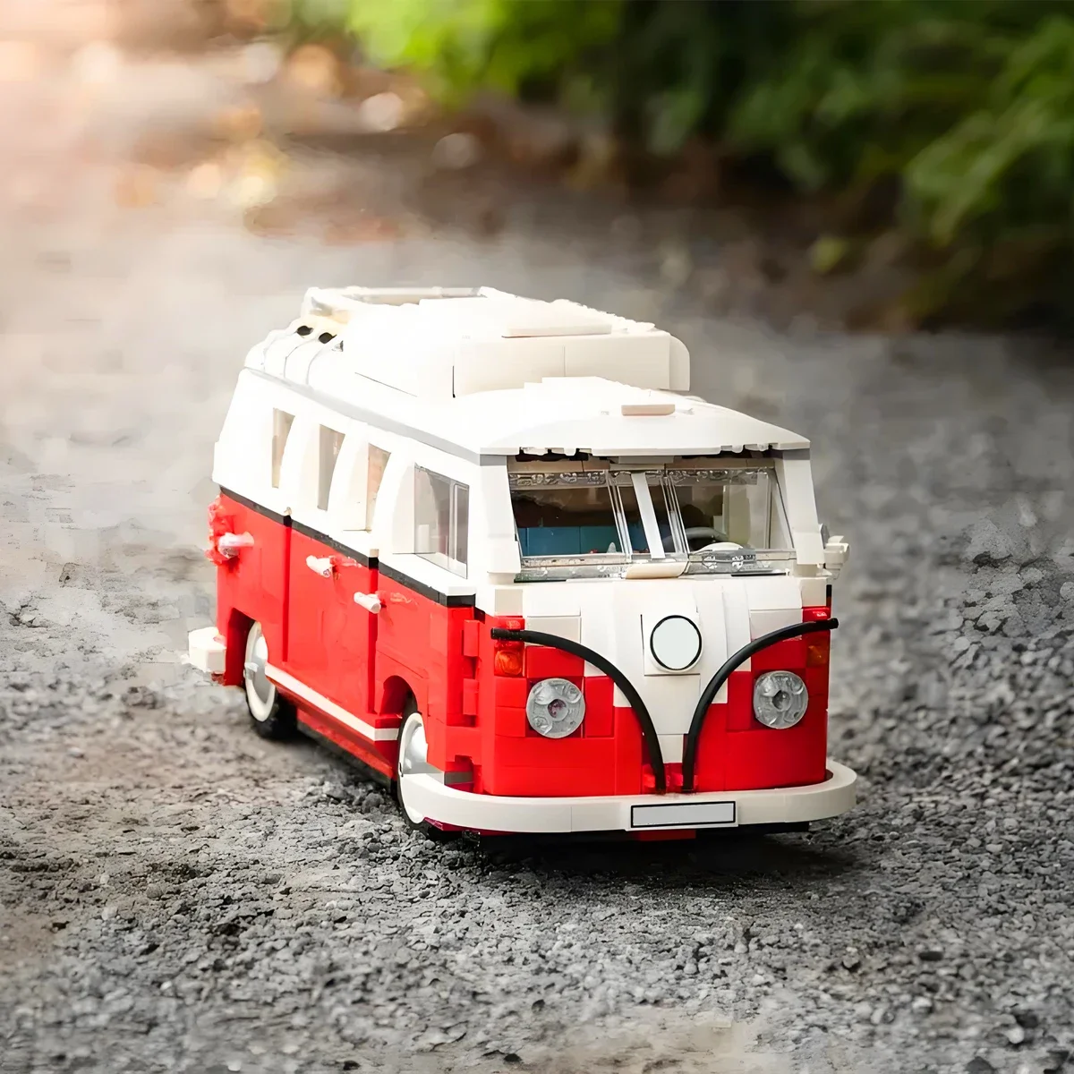 Home Decor Collection Trip Vehicle Creative Travel Car Camper City Truck Party Gifts Toy Holiday Technical Model Building Block view 4