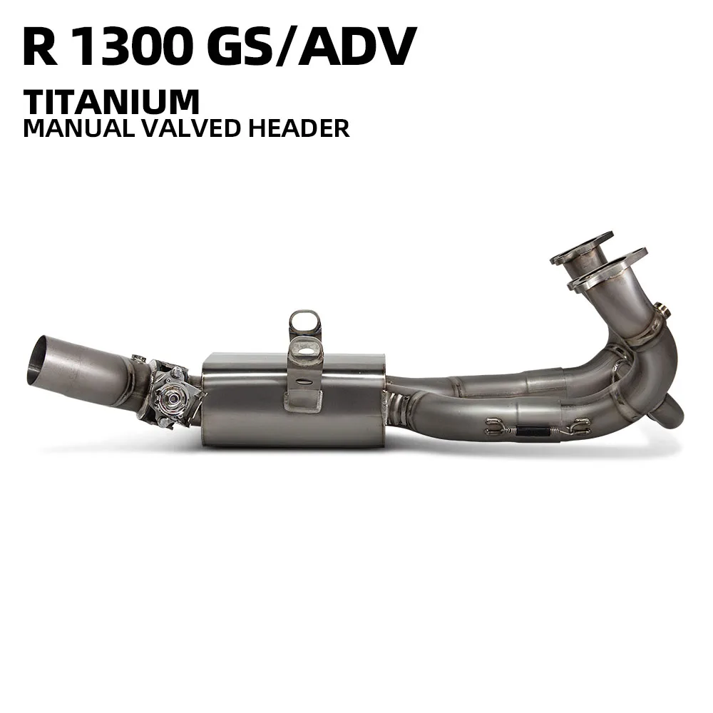 

Мотоциклетный Escape Header Tube, модифицированный титановый коллектор для BMW R1300R R1300RS R1300GS ADV Escape Kit, совместимый оригинальный глушитель