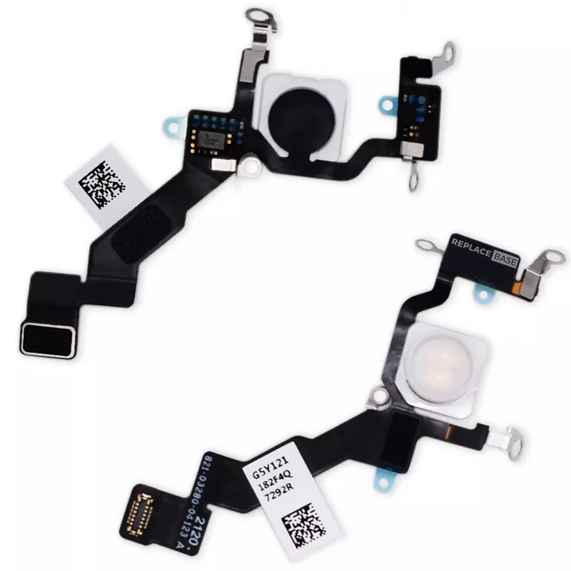 Flash Light Replacement Flex Cable For iPhone 12 13 14 15 pro max 14 15 plus  Proximity LED Light Sensor Ambient Flashlight