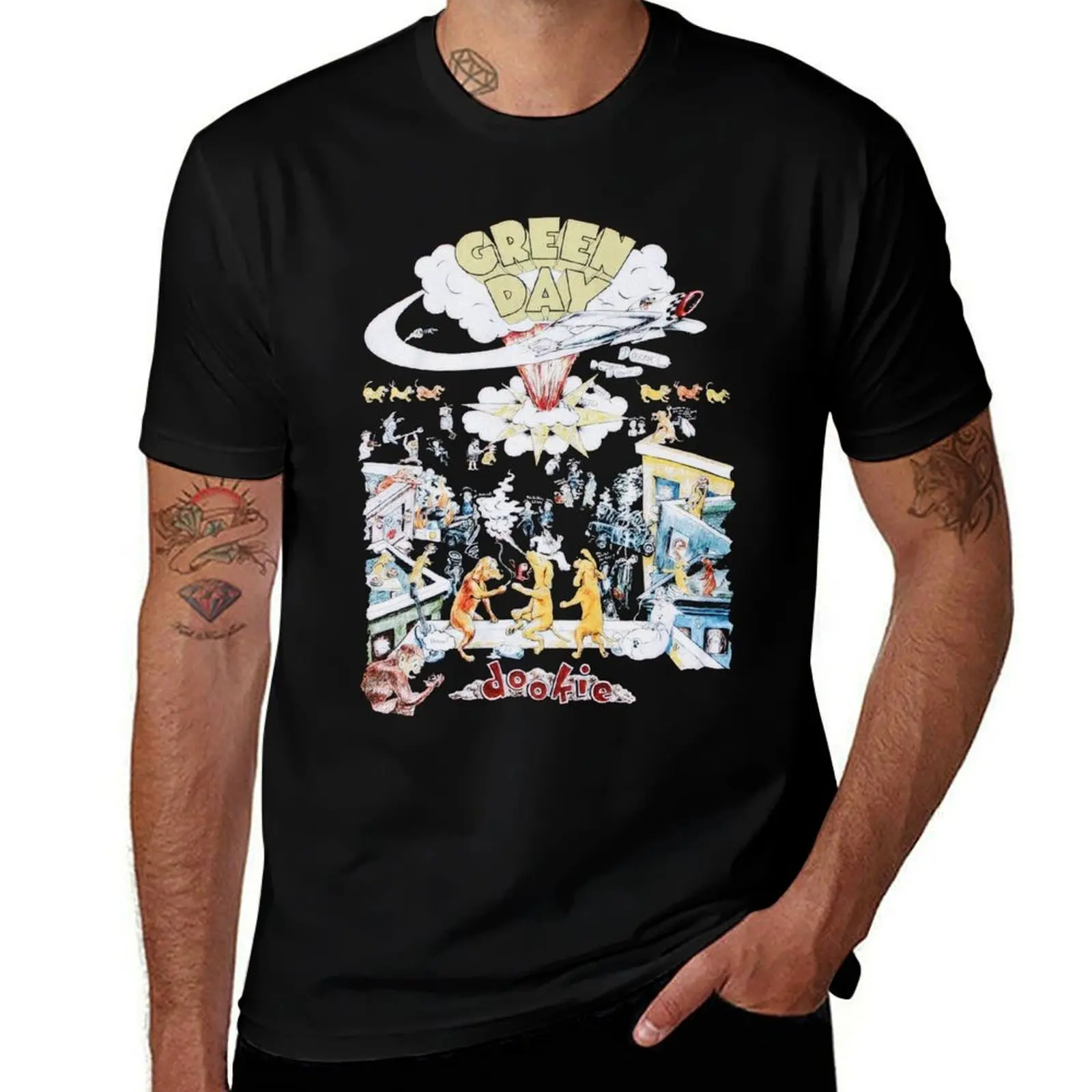 

GD Dookie Dogs T-Shirt Blouse Funny t-shirt plus sizes boys whites mens tall t shirts