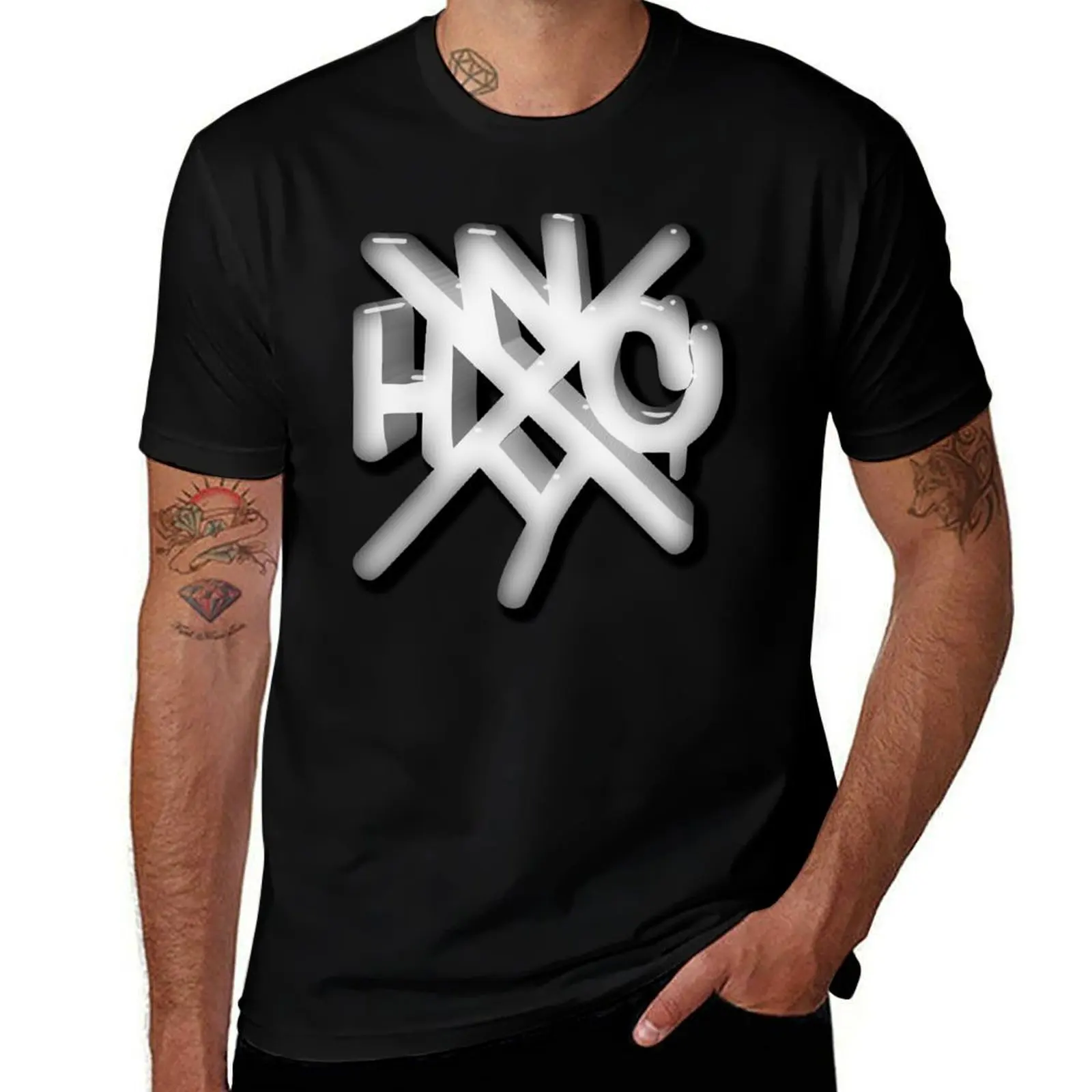 

NYHC - New York Hardcore 3D Glass Logo T-Shirt essential t shirt men t shirt cotton 100% T-Shirt