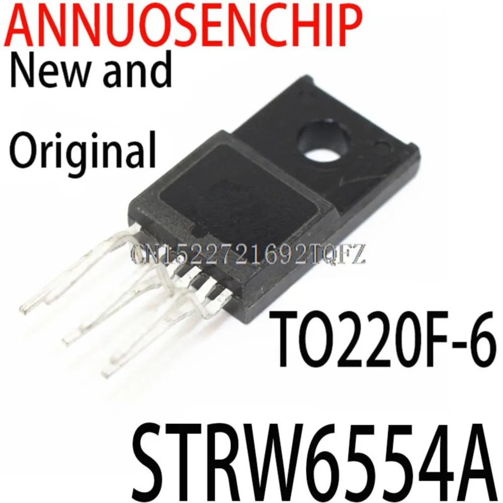 5PCS/LOT New and Original STR-6554A W6554   TO-220F-6 STRW6554A