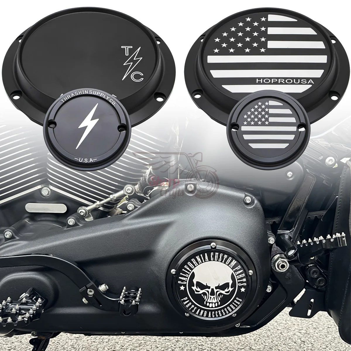 For Harley Sportster XL1200 XL883 Iron 883 Seventy Two Forty Eight 1200 Motorcycle Accessories Engine Derby Timing Timer Covers