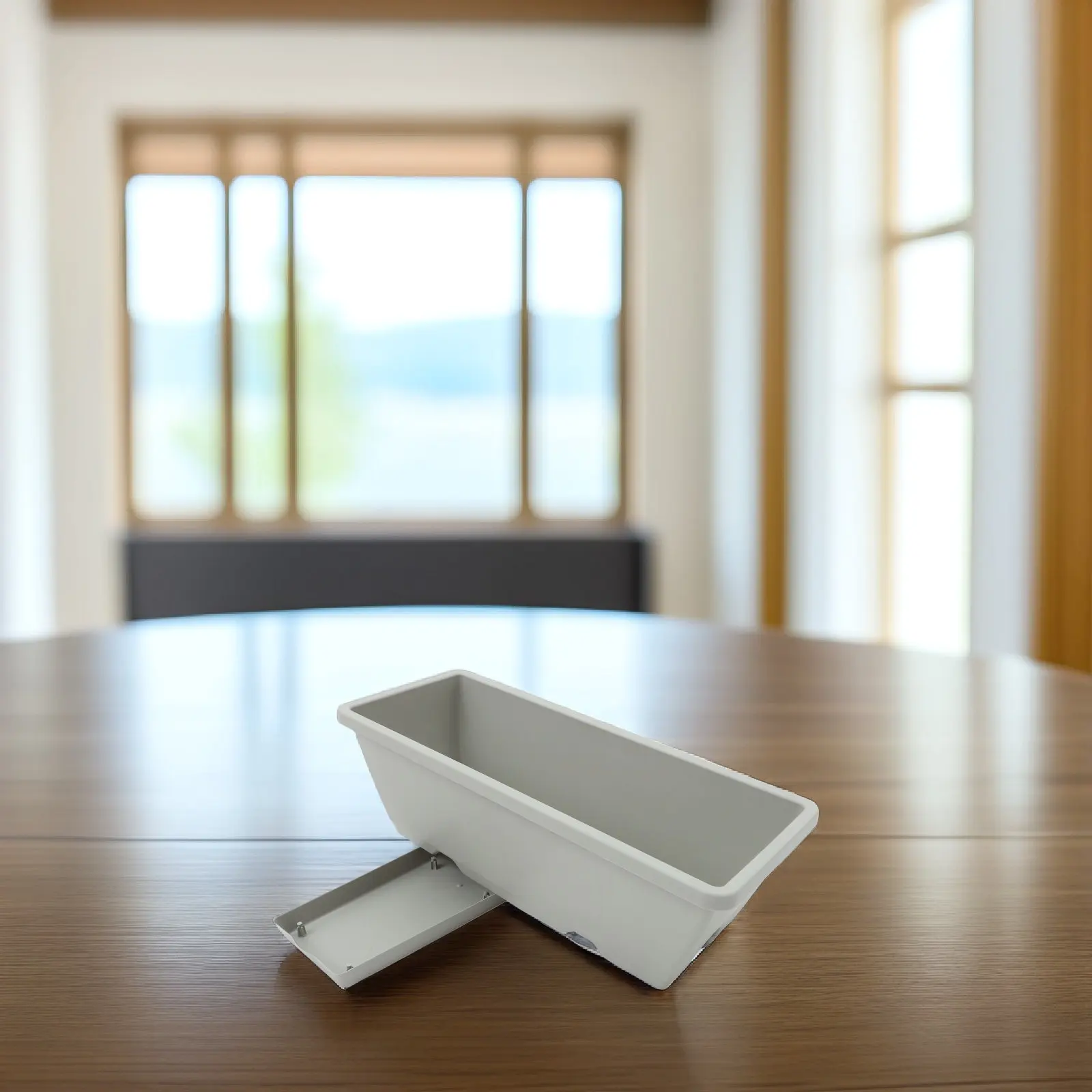 

4 Sets Window Box Planter Vegetable Planting Pot Rectangular Flower Pot Saucer Garden Supply Outdoor Indoor Window Box Planter