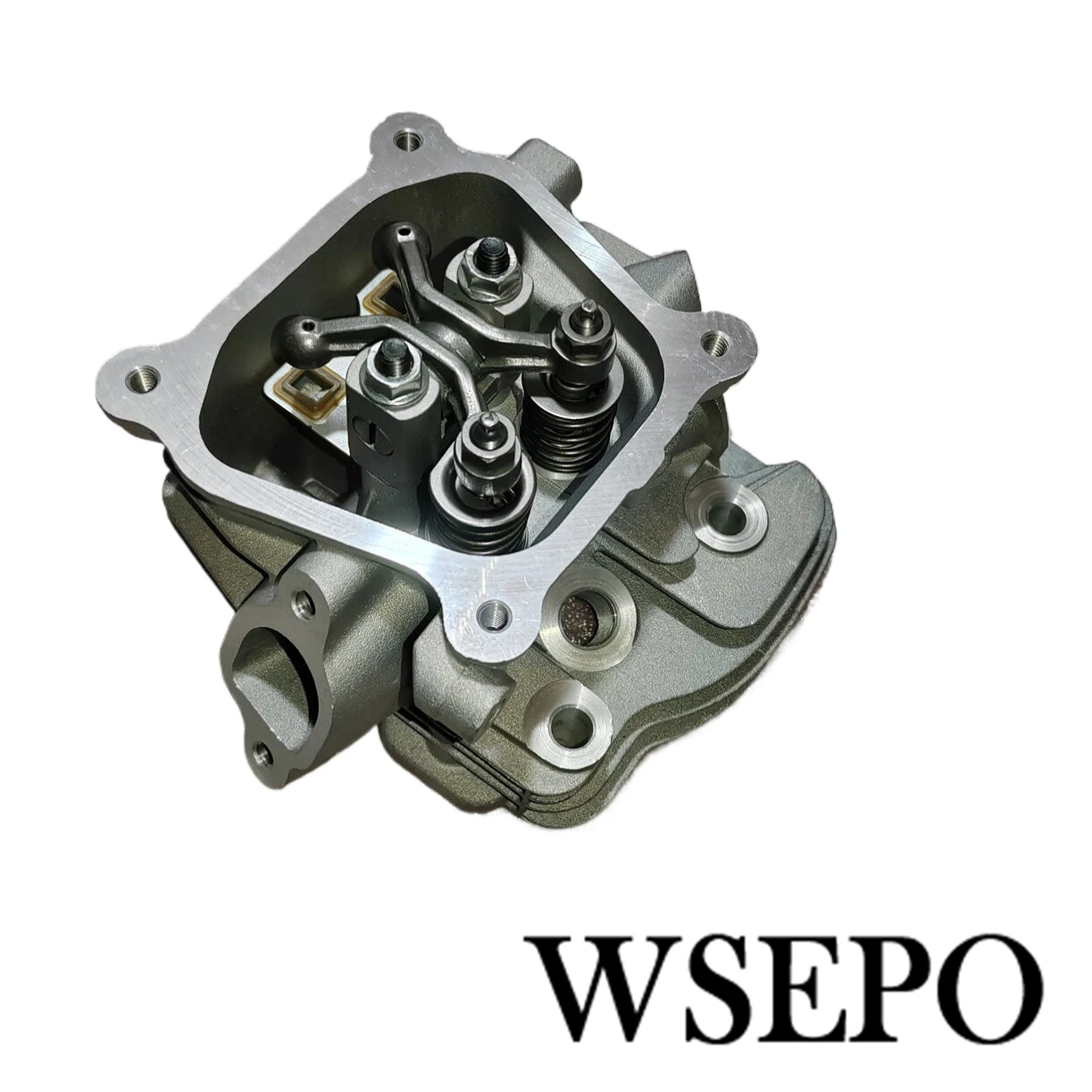 Imagem -02 - Cabeça de Cilindro Completa com Basculante tipo Campeão Câmara 14cc 27 mm Válvulas 25 mm para 196cc 212cc Performance Engine