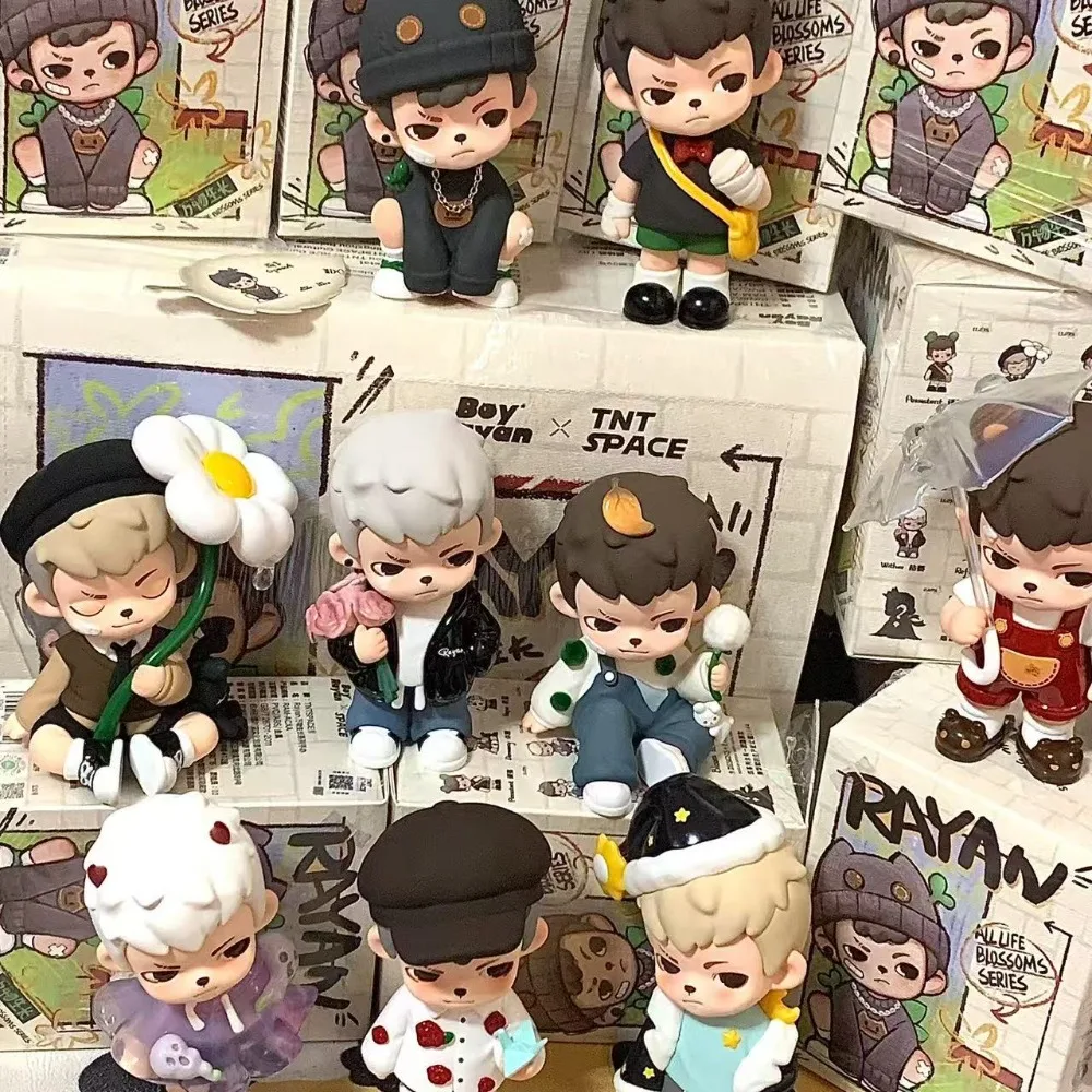 

New Tnt Rayan All Life Blossoms Series Natural-Born Player Blind Box Figure Anime V3 V4 Fashion Model Backpack Pendant Collecti