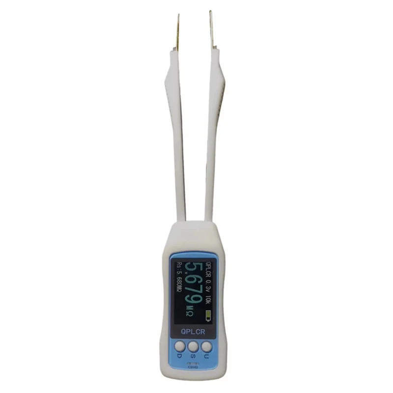 

HLZS-LCR Bridge Meter Digital Display Handheld LCR Meter Tweezer Smart SMD Tweezers Capacitance Inductance Resistance Tester
