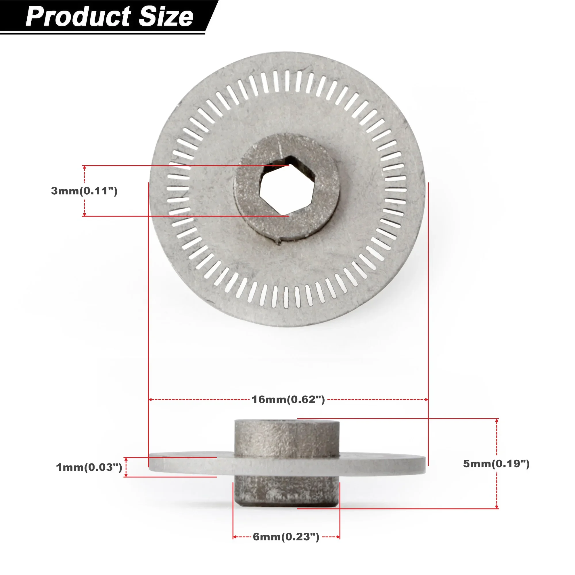 CNSPEED New Steering Wheel accessory 60 Slot Simulator Steering Wheel Optical Encoder  For Logitech G25 Old G27 Driving Force GT
