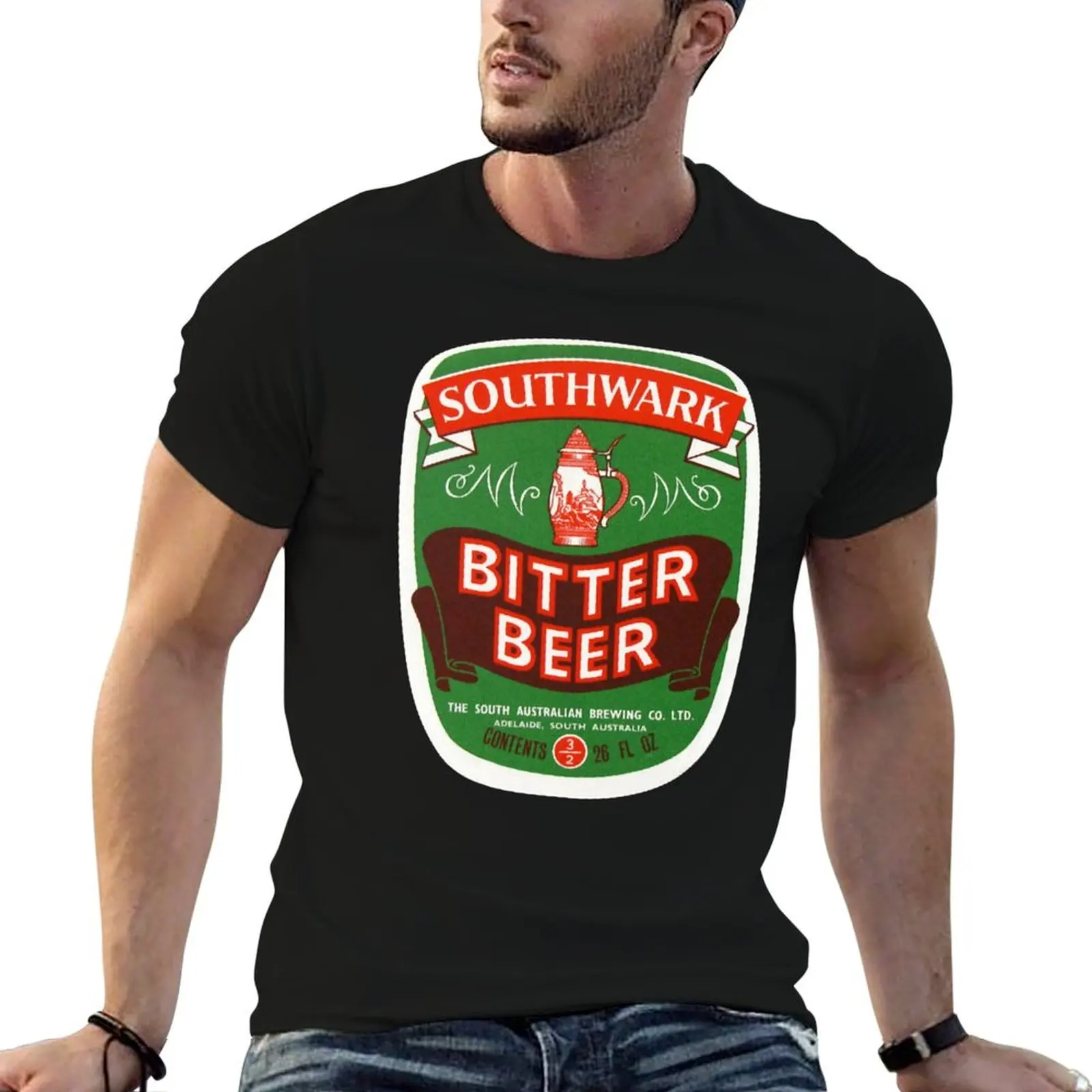 Official Southwark Bitter Aussie Lager T-Shirt oversize t-shirts man Funny t-shirt fruit of the loom mens t shirts