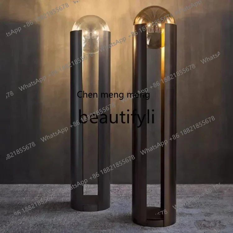 

2003 Nordic creative living room round ball floor lamp designer art minimalist glass decorative lamp