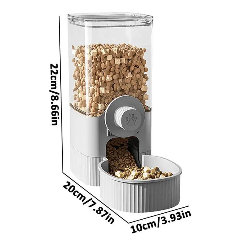 Automatic Feeders Food And Water Dispenser For Pets Automatic Pet Feeder Detachable Dry Food Hang Dispenser Automatic Cat Food