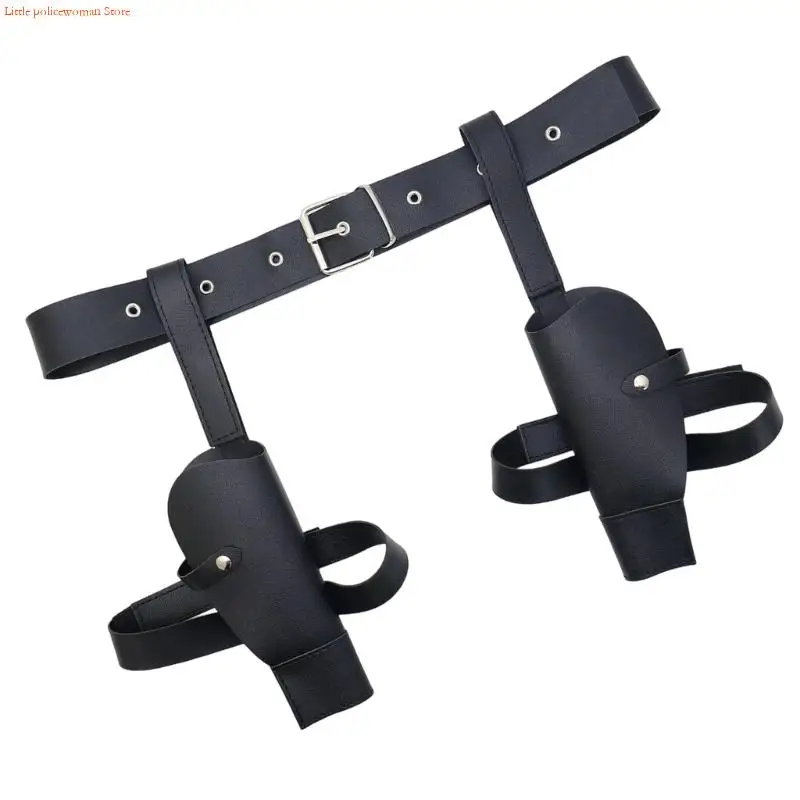 وشاح الحزام الغربي المتين F92D مع تصميم مشبك كلاسيكي مريح للارتداء اليومي من البولي يوريثان #5