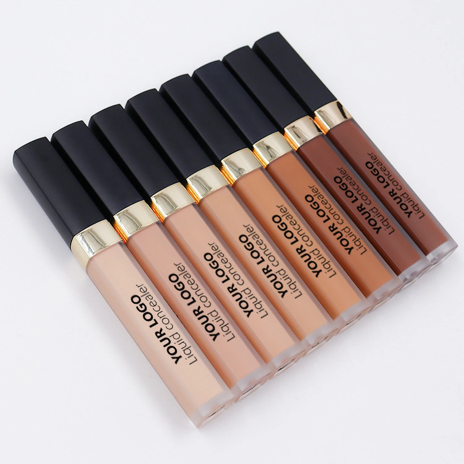Private Label Liquid Concealer Custom Logo Natural Light Thin Moisturizing Isolation Matte Long-lasting Face Makeup Wholesale