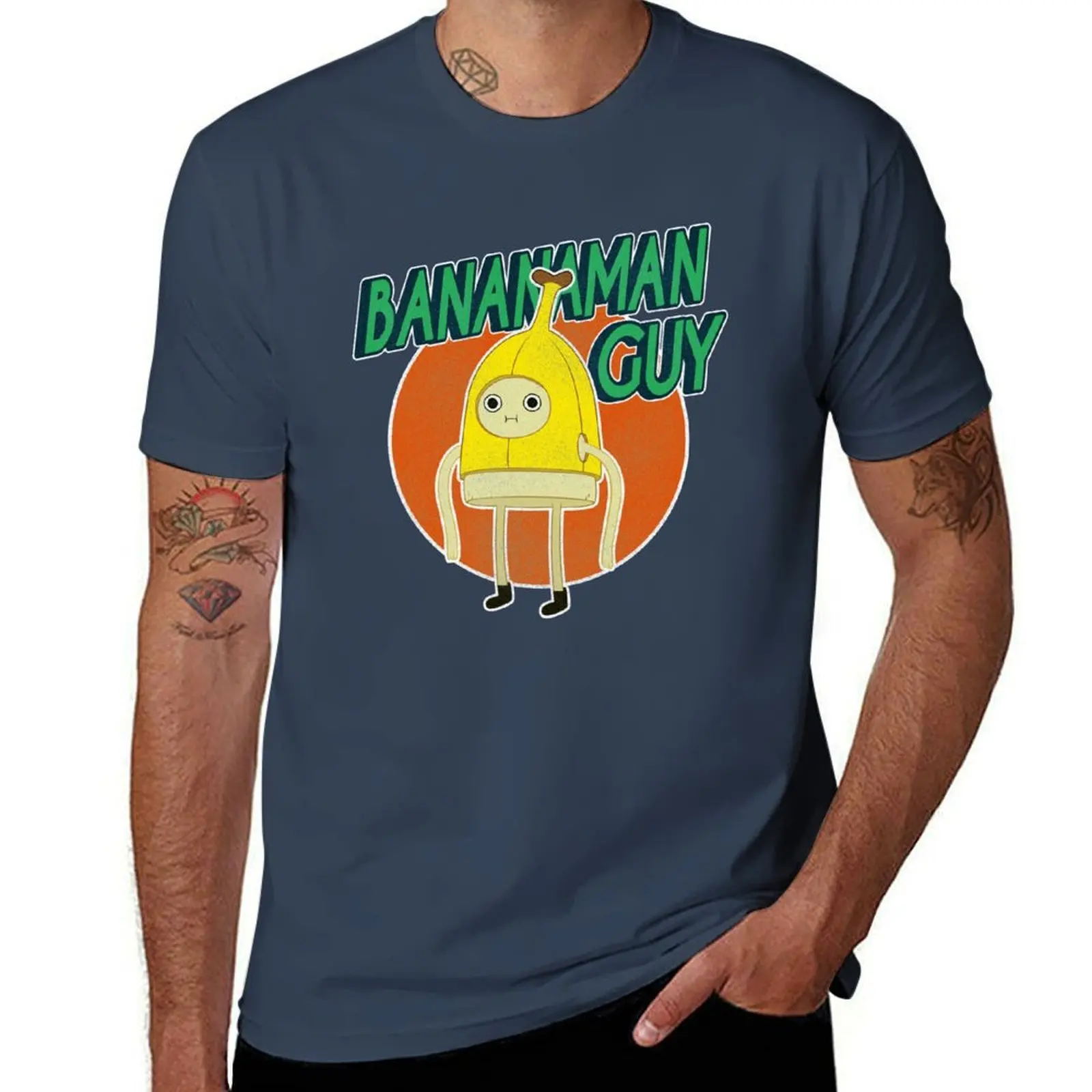 

BANANA MAN GUY! T-Shirt printed t shirts for man t shirts for man pack cotton T-Shirt
