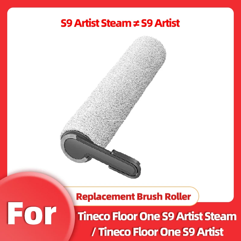 

For Tineco Floor One S9 Artist Steam /S9 Artist Lay-flat Wet Dry Vacuum Cleaner Replacement Brush Roller HEPA Filter Accessories