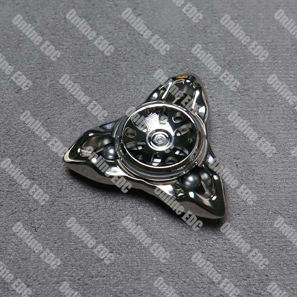 Juguetes EDC usados LQ God Snake Shesha giroscopio de tres páginas Fidget Spinner Fidget Toys para adultos