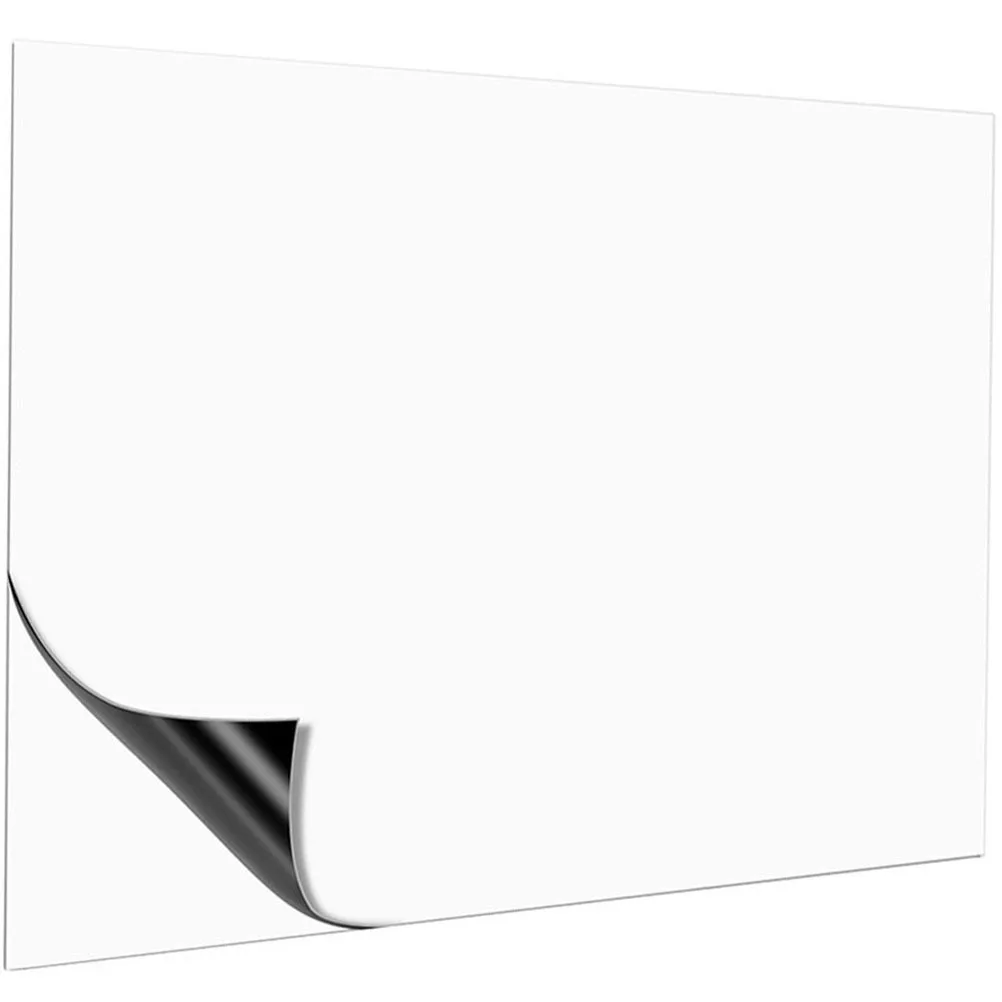 

Refrigerator Magnetic Board Sheet Dry Erase Schedule Organizer Stick Any Surface Non-Slip Writing Space Plenty
