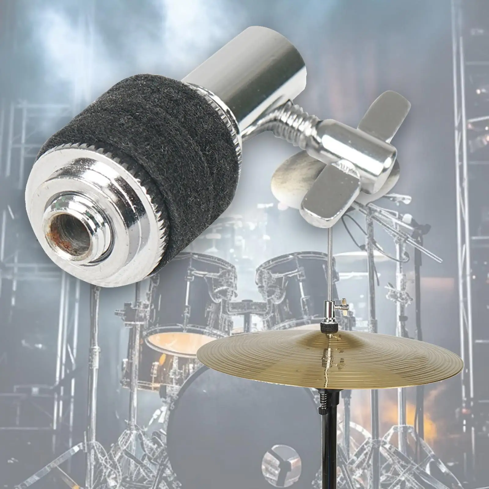 Hi Hat Clutch Cymbal Parts Drum Clutch Cymbal Replacement Accessories Cymbal Stand for Club Kids Household Teachers Practicing