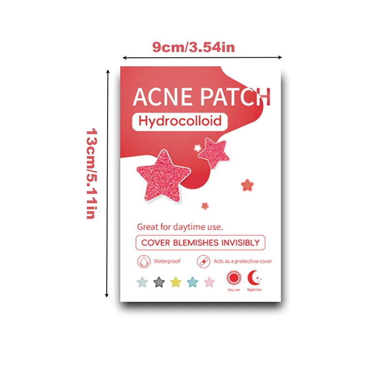 Acne Puistje Patch Sticker Waterdicht Acne Behandeling Puistje Remover Tool Gezichtsmasker Huidverzorging Verborgen Puistje