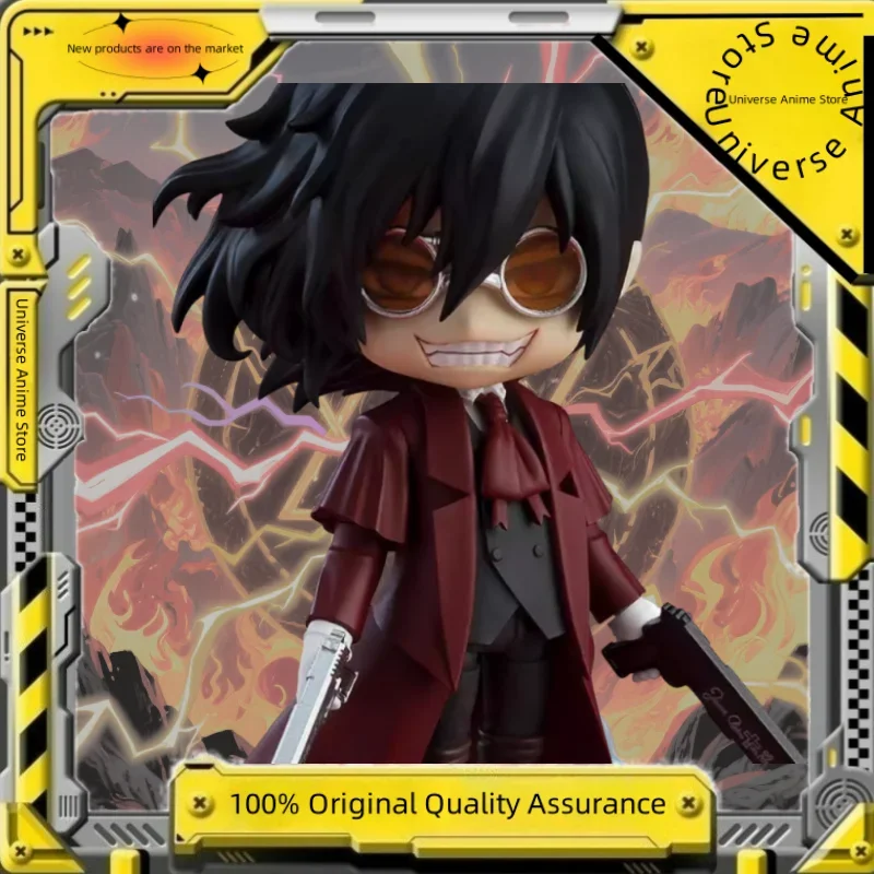 Muñeca de anime original Hellsing Ultimate OVA Series Alucard Anime figuras de juguete Kwaii Q Ver. Figura de acción Muñeca Coleccionista de modelos de PVC