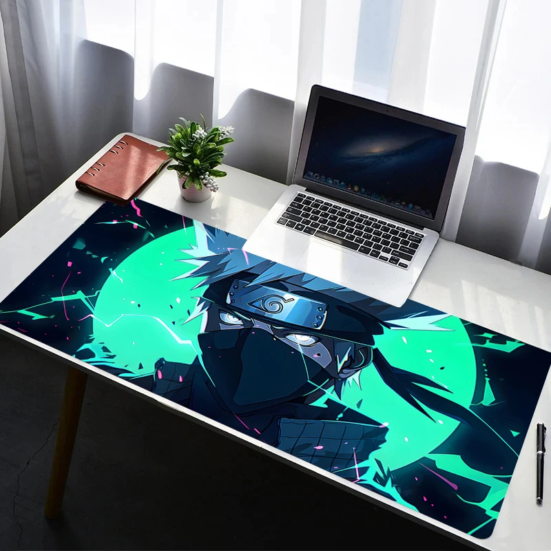 

Mouse Pad Non Slip Rubber Mousepad Naruto Kakashi Hatake Laptop Gamer Cabinet Keyboard Pad Office Computer Gaming Desk Mouse Mat