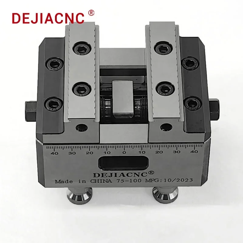 

KHS75-100 Manual Type Milling Machine Clamps Tools Self Centering CNC Vises