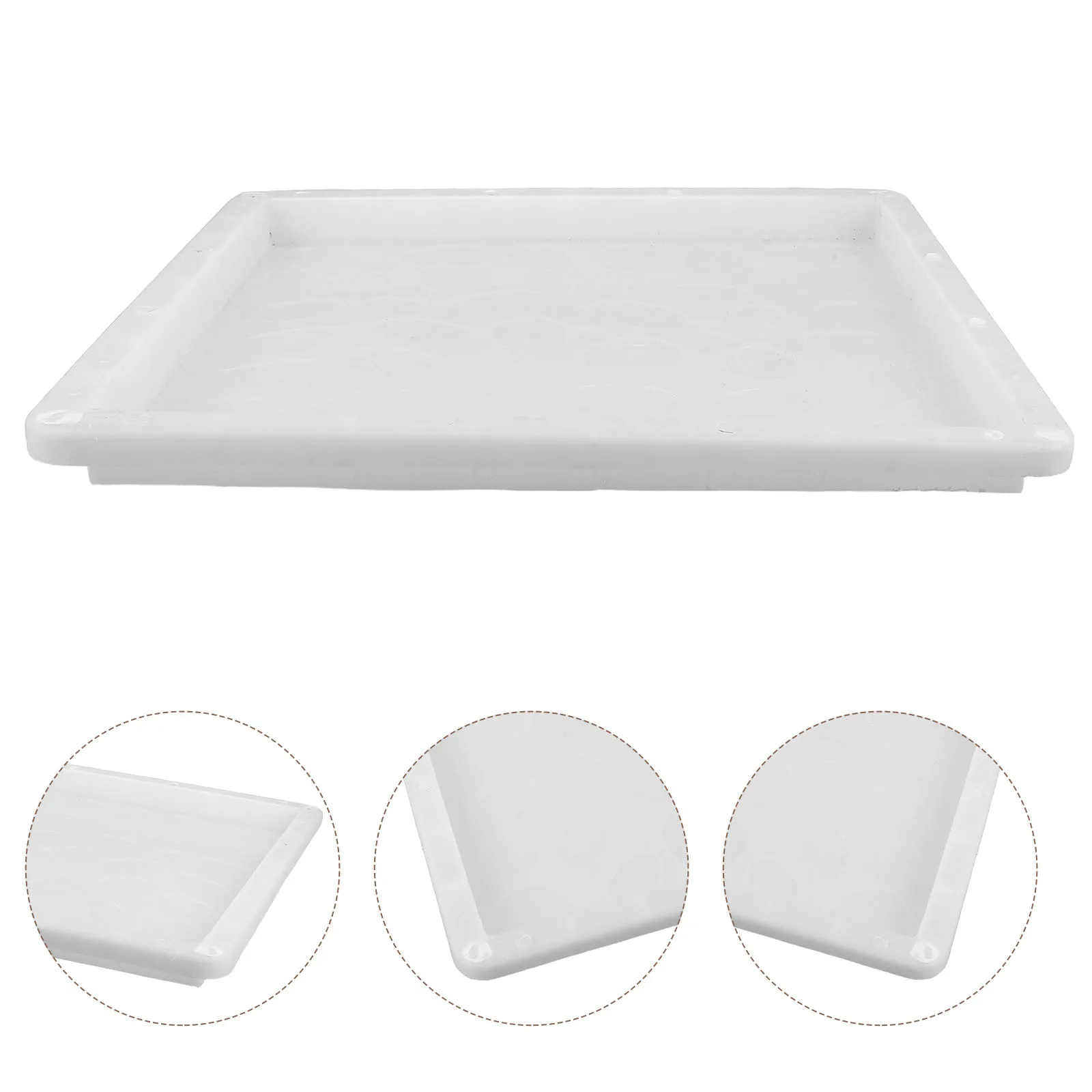 

Concrete Path Maker Mold Vintage-Style Paving Brick Making Tool For Garden Walkways Lightweight Reusable Stepping Stone Mould