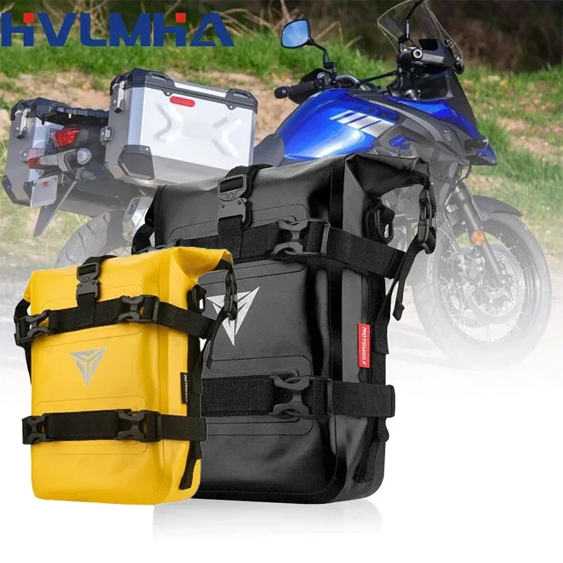 For BMW R1200GS R1250GS ADV For HONDA NC750X CB500X Motorcycle Frame Crash Bars Waterproof Bag Bumper Repair Tool Placement Bag