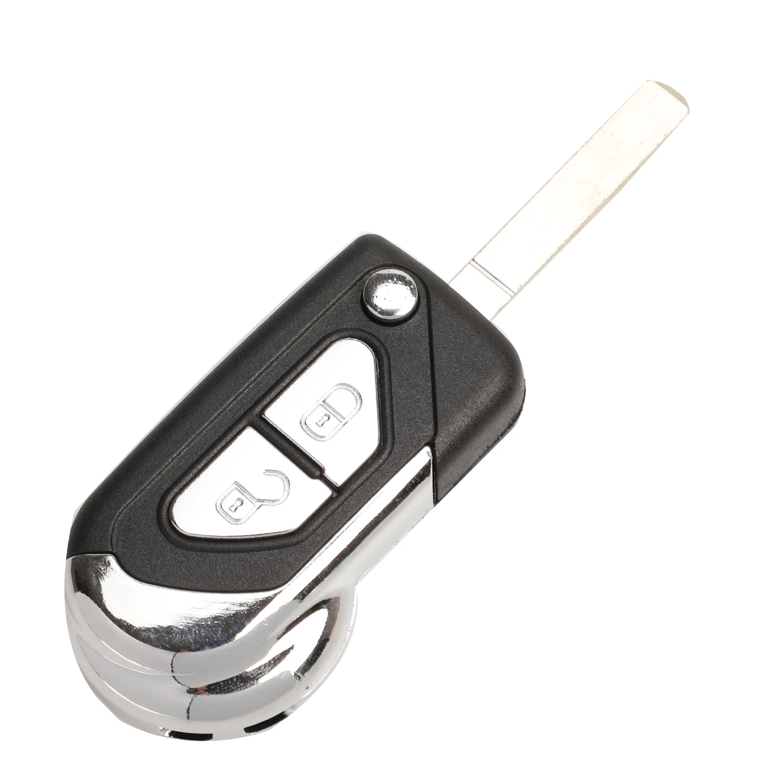 Jingyuqin 2/3 Tasten Auto Schlüssel Shell Für Citroen DS3 Mit VA2 Uncut Schlüssel Klinge Blank Ersatz Fernbedienung Fall Fob Abdeckung