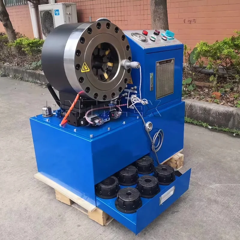 CE Certified Sea By Hydraulic Hose Crimping Machine 10 Sets Dies 220/380V 1/4\