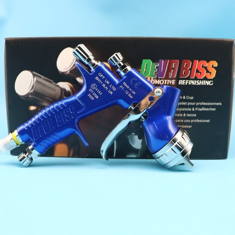 

Пневматический краскопульт Tpaitlss Lettering GT Pro TE20/T110 с соплом 1,3 мм/1,8 мм и бачком 600 мл для смешивания красок на водной основе