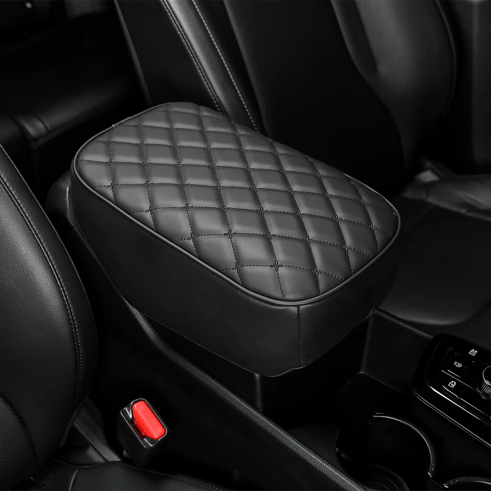 

Centre Console Armrest Box Pad & Protective Cover Black Leather Material for Kia Sportage NQ5 2023-2025 Car Interior Accessories