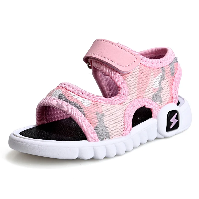 Boys Sandals Summer Kids Shoes Fashion Light Soft Flats Toddler Baby Girls Sandals Infant Casual Beach Children Shoes Outdoor