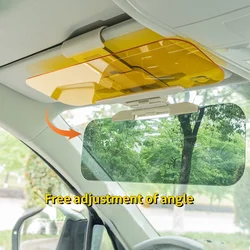 Day and Night Anti-glare Sun Visor Night Vision Goggles High Beam Lights Anti-glare Button Sunshade Driver Car Safety Supplies