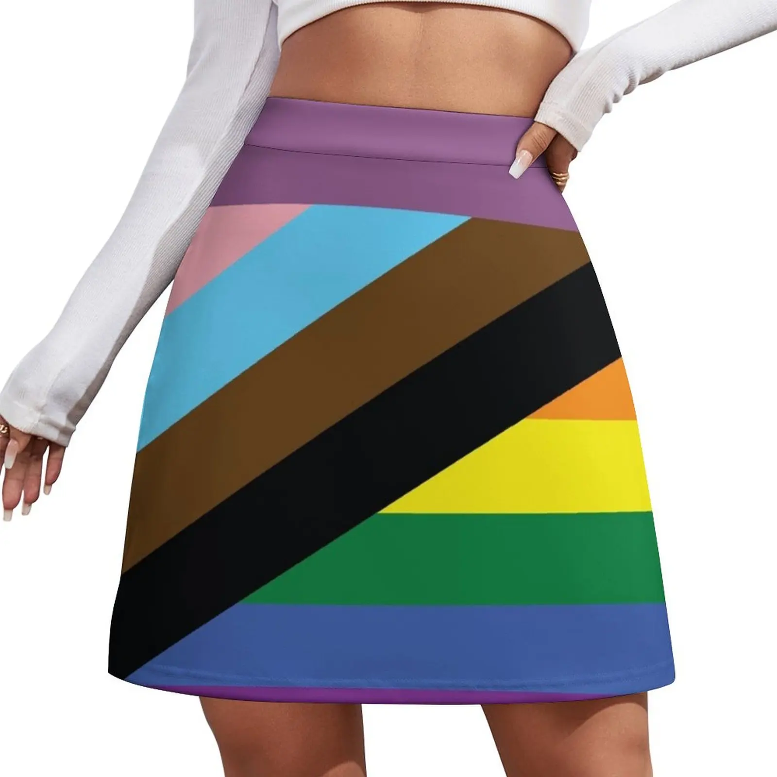 New Pride Flag Designs Mini Skirt summer outfits for women 2025 Short skirt woman kawaii clothes skirt women Mini