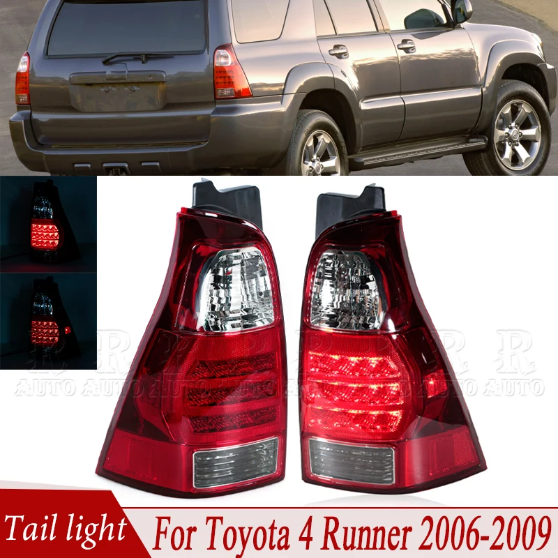 

Toyota 4 Runner 2006-2009 Автомобильный задний фонарь в сборе, задний стоп-сигнал, указатель поворота, фонарь заднего хода для 8156135280 8155135320