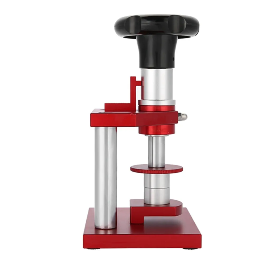 

20Pcs Spiral design Watch Press Machine 20PCS molds Pressure type Case Closing Tool Desktop style High precision